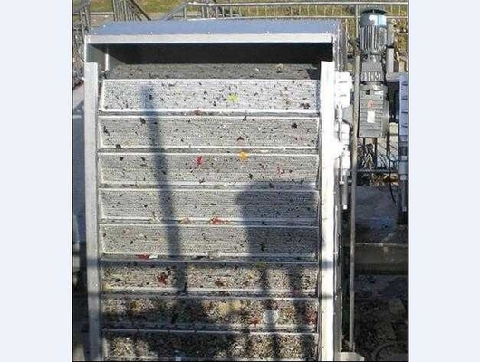 Multi Mechanical Rake Wastewater Screening Vertical Inclined Bar Screen