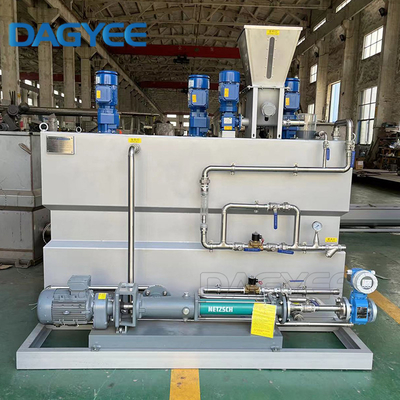 1000L Polymer Preparation Mixer Chamber Chemical Dosing System