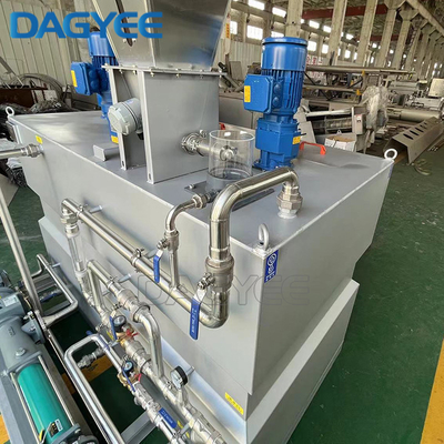 1000l Polymer Preparation Unit Flocculant Intelligent Dosing Control Chemical Dilution Systems
