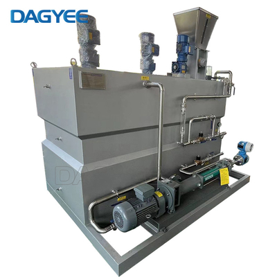 1000L Polymer Preparation Mixer Chamber Chemical Dosing System