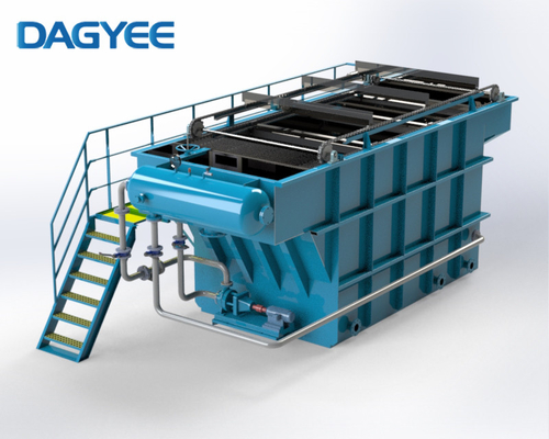 DAF Sludge Separator Slaughter House Meat Processing Polymer Water Treatment System