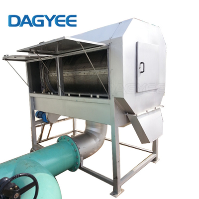 Stainless Steel No Clogging Vibrating Soil Screener Wastewater Pre Treatment