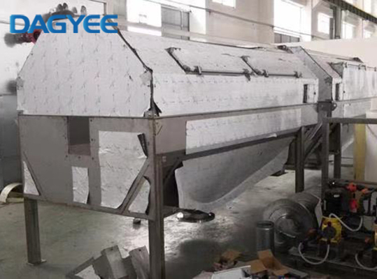 Industrial Wastewater Sus316 304 Rotary Soil Screener Vibrating Screens