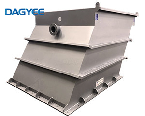 Auto Lamella Clarifier Mechanical Processing Wastewater Used Horizontal Plate