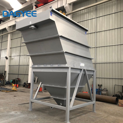 Customizable Compact Lamella Clarification Flash Mixed Polymer Flocculant Water Treatment Clarifier Scrapers