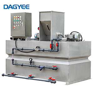 1000L Polymer Preparation Mixer Chamber Chemical Dosing System