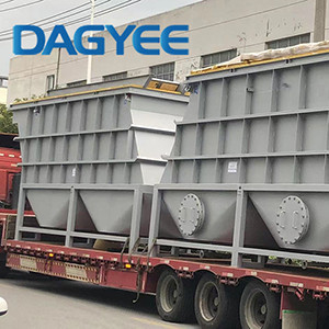High Rate Solid Contact Horizontal Plate Clarifiers Lamella Separator