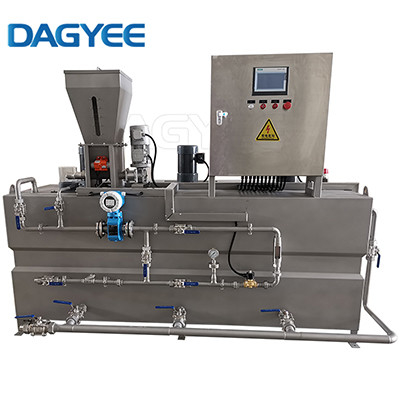 3 Series Continuous Flow Polymer Preparation Dissolving Equipment