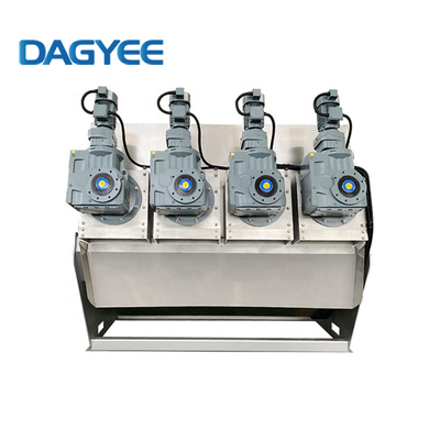 Liquid Solid Separator Sludge Press Screw Dehydrator WWTP