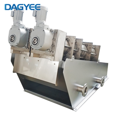 Flocculation Tank With Mixer Municipal Polymer Filters Sludge Dewatering Screw Press