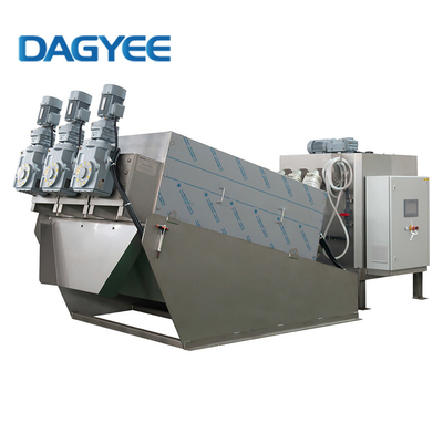 Flocculation Tank With Mixer Municipal Polymer Filters Sludge Dewatering Screw Press