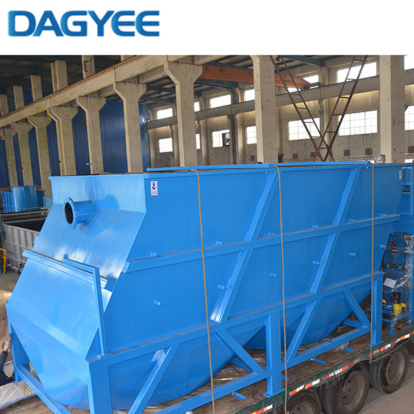 Lamella Customizable Compact Clarification Flash Mixed Polymer Flocculant Water Treatment Clarifier Scrapers