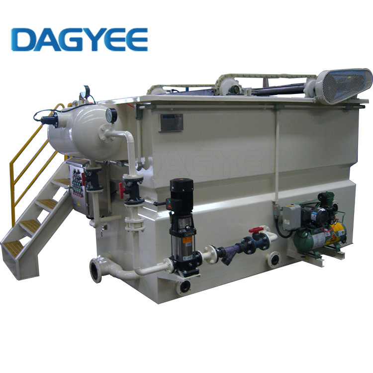Industry 60m3/H Dissolved Air Flotation Unit Flocculator Coagulator Daf Unit