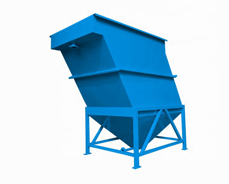 Sand Pool Ice Cream Factory Scraper Lamella Clarifier Wastewater Effluent Treatment
