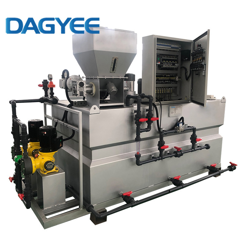 3 Series Continuous Flow Polymer Preparation Dissolving Equipment