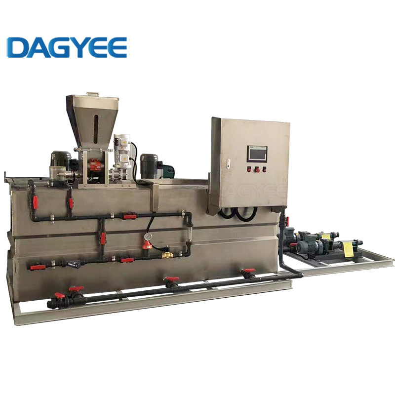 Pam Feeding Dosing System Dilution Solution Dry Polymer Batching Station